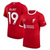 Original Fußballtrikot Liverpool 2023-24 Elliot 19 Heimtrikot Für Herren